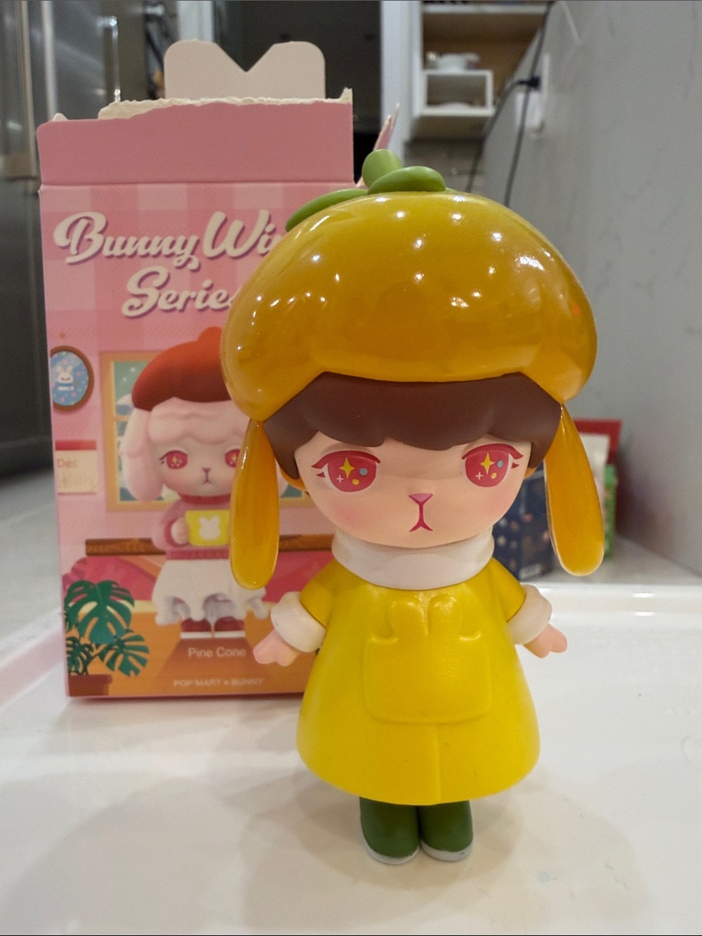 Bunny Wiz Series Yellow Pine Cone Character Figure